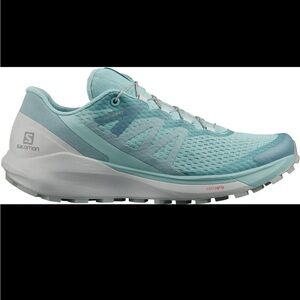 Salomon Sense Ride 4 Women's Light Blue Athletic Shoes Size 7.5